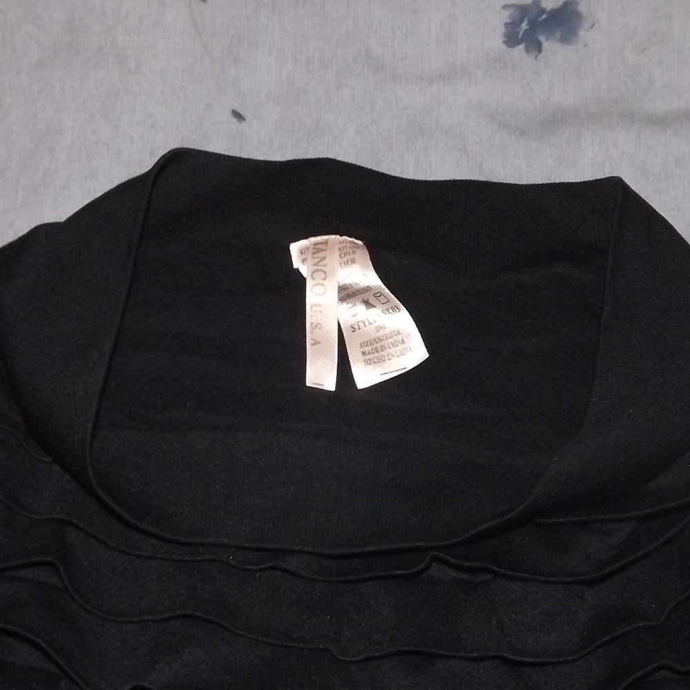 New Ruffled Bodycon Mini Skirt - Picture 4 of 4